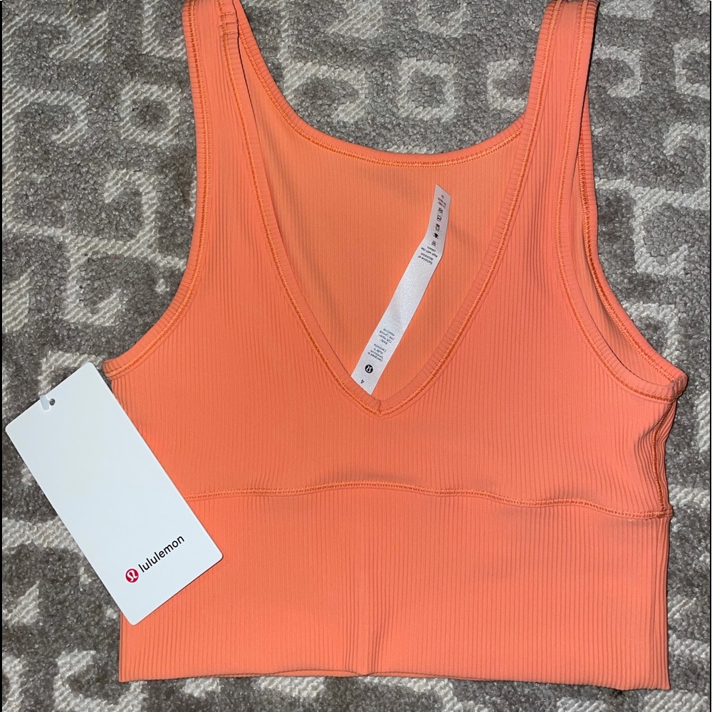 Lululemon Power Pivot Tank Ribbed *rare color*